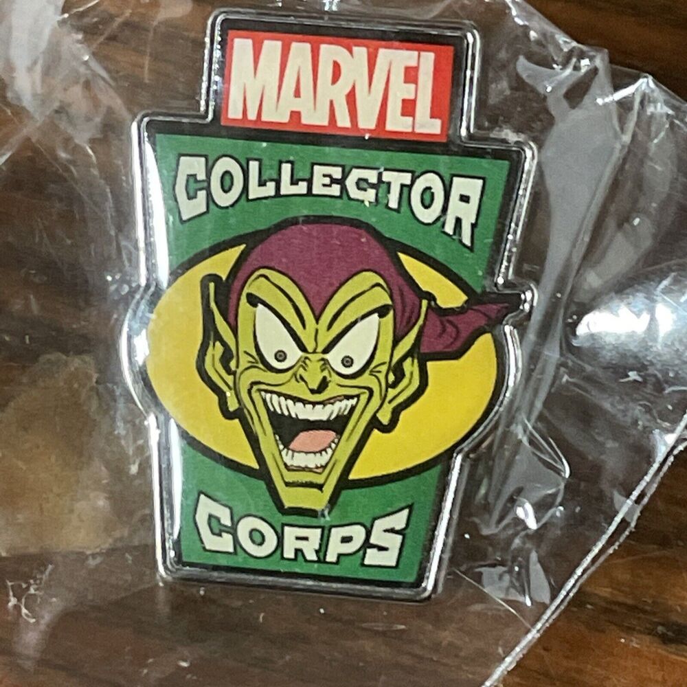 Green Goblin Lapel Pin Marvel Collector Corps Funko 2015 Spider-Man Archenemy